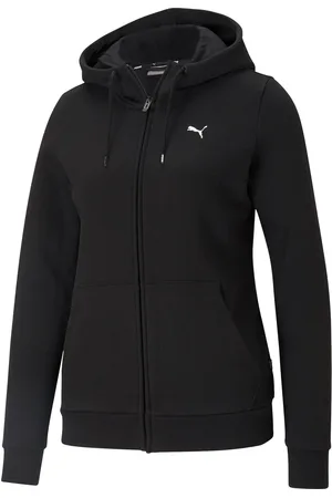 PUMA Dames/Dames Logo Full Zip Hoodie