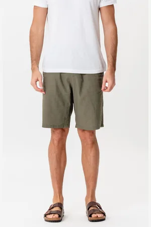 TeeShoppen Linnen shorts - Leger