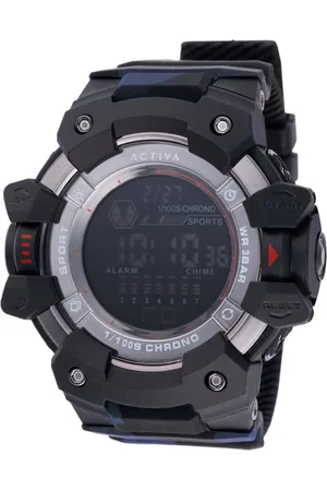 Invicta Activa X Digital ACW8050MC-003 Heren Horloge - Quartz Uurwerk - Plastic met zwarte Wijzerplaat - 50mm