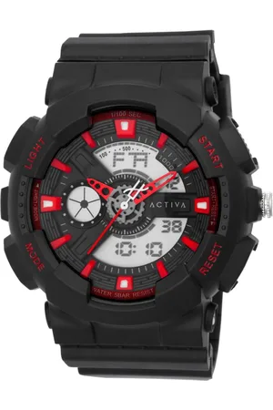 Invicta Activa X Digital ACW498-001 Heren Horloge - Quartz Uurwerk - Plastic met zwarte Wijzerplaat - 50mm