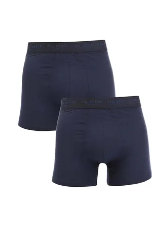 Ted Baker Heren Modal Boxershorts (Set van 2) (Marine)