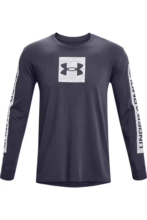 Under Armour Heren Sportstyle Boxed Logo Camo T-shirt met lange mouwen