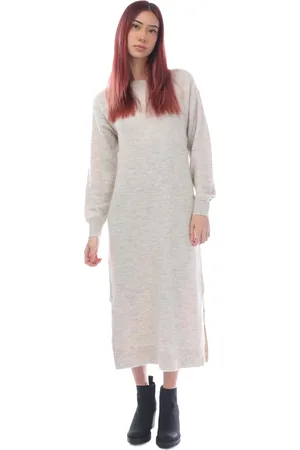 VERO MODA Dames/Dames Lefile Midi Dress (Natuurlijk)