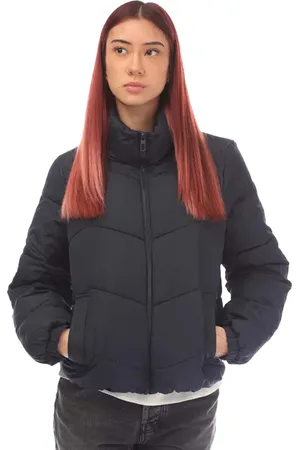 VERO MODA Dames/Dames Ligario Kort Gewatteerd Jasje (Marine)