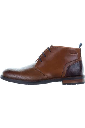 Van Lier Veterschoenen Boston Cognac