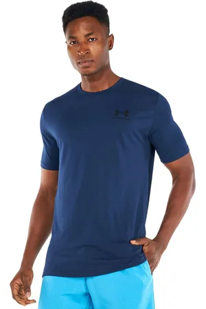 Under Armour Heren Sportstyle T-shirt met korte mouwen (Marine)