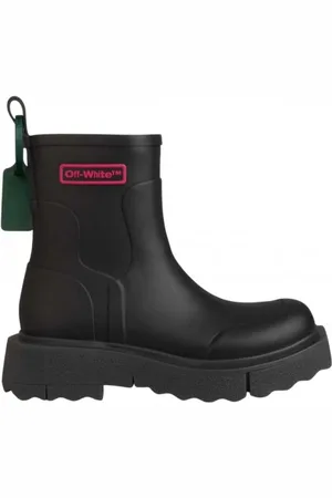 OFF-WHITE Off White Rubber Wellington Laarzen met logo voor volwassenen