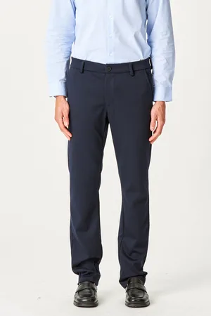 TeeShoppen De originele prestatiebroek (normaal) - Marine