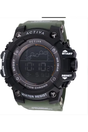 Invicta Activa X Digital ACW8082-006 Heren Horloge - Quartz Uurwerk - Plastic met zwarte Wijzerplaat - 50mm
