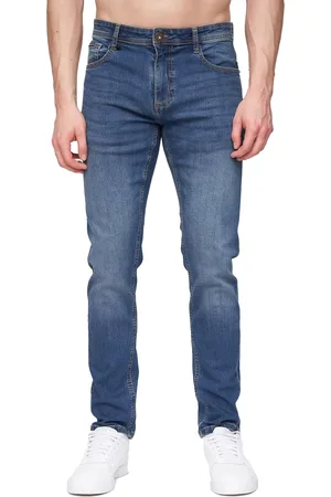 Henleys Heren Mayhen Slim Jeans (Stone Wash)