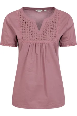 Mountain Warehouse Dames/Dames Paris Geborduurde Top (Donker )