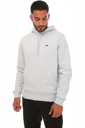 Lacoste Heren Organic Cotton Hoodie (Lichtblauw)
