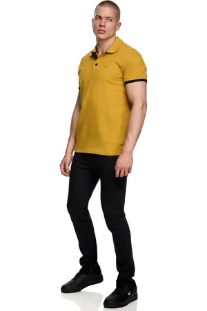 Rusty Neal Contrast Polo Piqué Shirt Normale Pasvorm