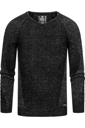 Rusty Neal Chunky Slim Fit V-Hals Trui
