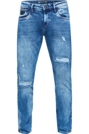 Rusty Neal Jeansbroek "TORI" slim fit destroyed denim