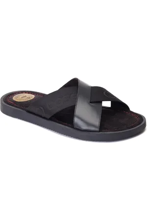 Base London Webb Leren Heren Sandalen