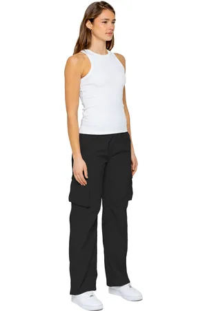 Enzo | Dames Parachute Cargo Broek
