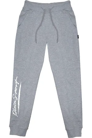 Philipp Plein Grote kenmerkende logo grijze joggingbroek