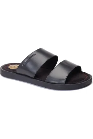 Base London Maven Leren Heren Sandalen