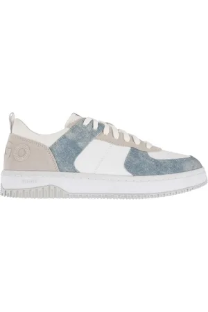 HUGO BOSS Dames/Dames Kilian Leren Tennistrainers (Veelkleurig)