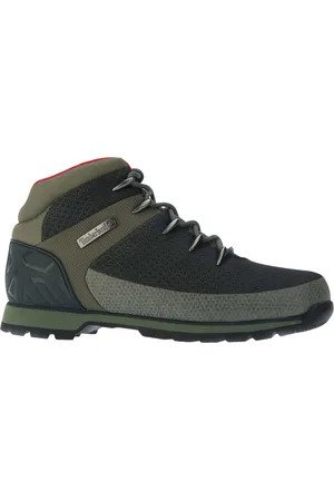 Timberland Heren Euro Sprint Leder Mid Cut Waterdichte Wandelschoenen