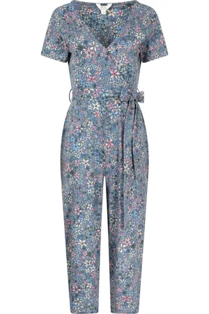 Mountain Warehouse Dames/Dames Santorini Floral Wrap Jumpsuit