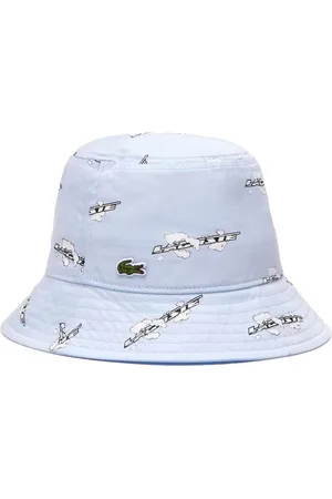 Lacoste Emmerhoed van organisch katoen met wolkenprint