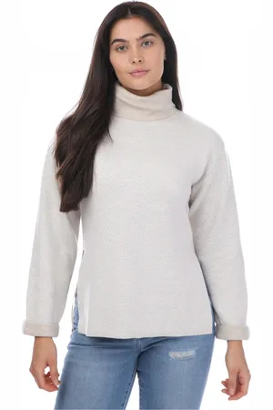 Ted Baker Dames/Dames Lidyaa Funnel Hals Relaxed Fit Trui (Natuurlijk)