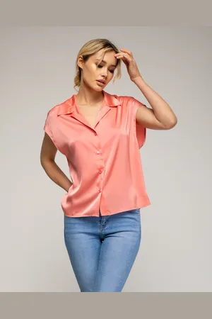 Tantra Blouse met V-hals en revers