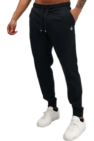 Original Penguin Heren Sticker Pete Fleece Joggingbroek (Marine)