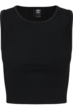 Umbro Dames/Dames Ribbed Crop Top