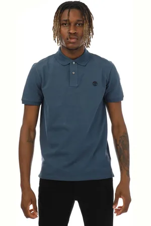 Timberland Unisex Volwassen Millers River Piqué Poloshirt (Denim)