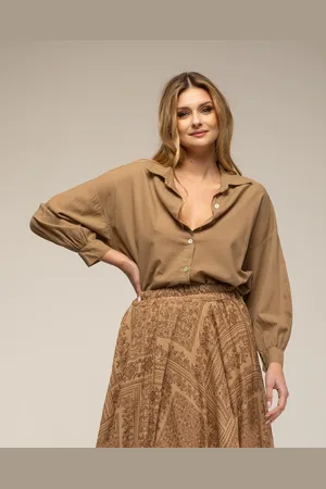 Tantra Oversized katoenen overhemd