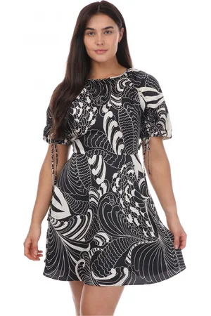 Ted Baker Dames/Dames Faridda Gedrukte Mini Jurk met Pofmouwen