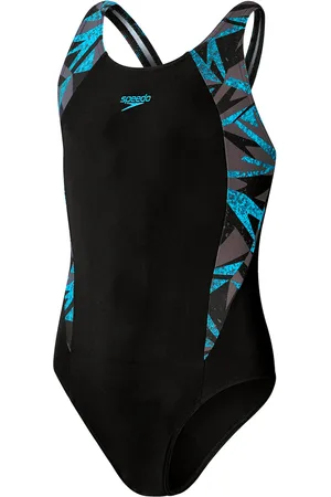 Speedo Meisjes Hyper Boom Splice One Piece Badpak ( /BLAUW)