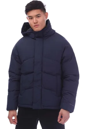 JACK & JONES Jack And Jones Heren Otis Pufferjas met capuchon (Marine)