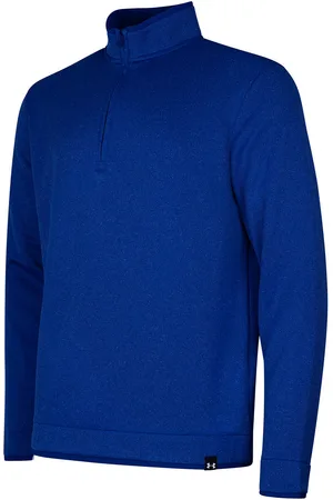 Under Armour Heren Quarter Zip Fleece Top (Koningsblauw)