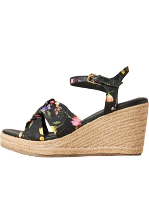Ted Baker Dames/Dames Cardone Floral Platform Espadrilles