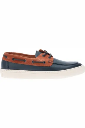 Ted Baker Heren Euenb Leren Bootschoenen (Marine)