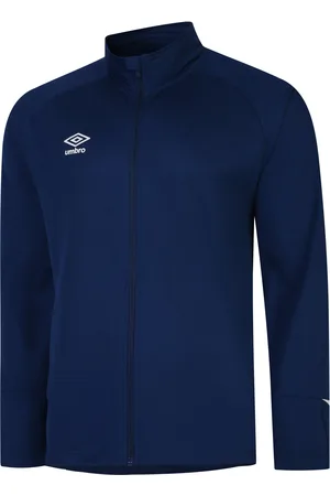 Umbro Gebreid trainingsjack voor kinderen/Kids Total Training (Marine / Wit)