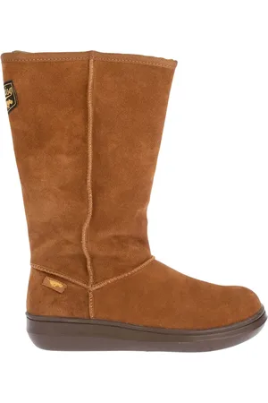Rocket Dog Dames/Dames Sugar Daddy Suede Winterlaarzen (Kastanje)