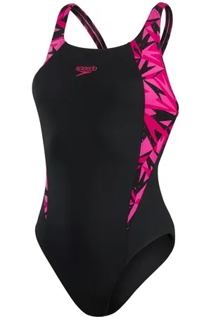Speedo Dames/Dames Boom Muscleback Logo Eéndelig Zwempak ( /roze)