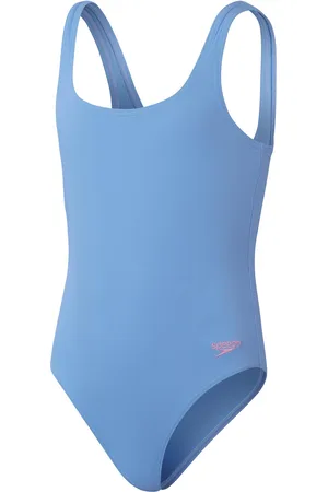 Speedo Eendelig badpak met structuur voor meisjes
