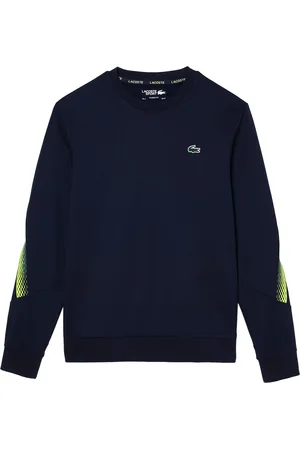 Lacoste Klassiek tennissweatshirt met streeplogo voor volwassenen