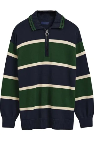 GANT Gebreid uniseks Adult Zwaar Rugby Sweatshirt