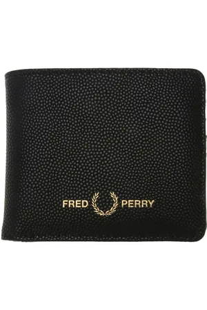 Fred Perry Heren Portemonnee van Scotch grain leer