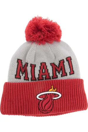 New Era NBA Tip Off 2023 Miami Heat Gebreide Bobble muts ( /Grijs)