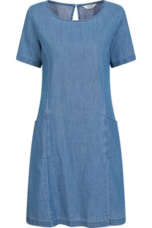 Mountain Warehouse Dames/Dames Flora Denim UV-beschermende jurk (Denim)