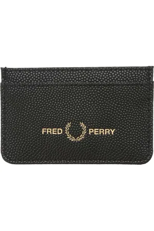 Fred Perry Scotch Grain Leren Kaarthouder