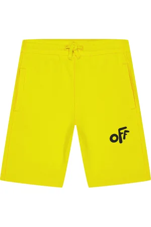 OFF-WHITE Off White Afgeronde Sweat Shorts Kinderen/Kinderen ( /zwart)
